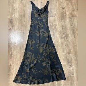 Reformation Annabelle Silk Dress Black - Size 2